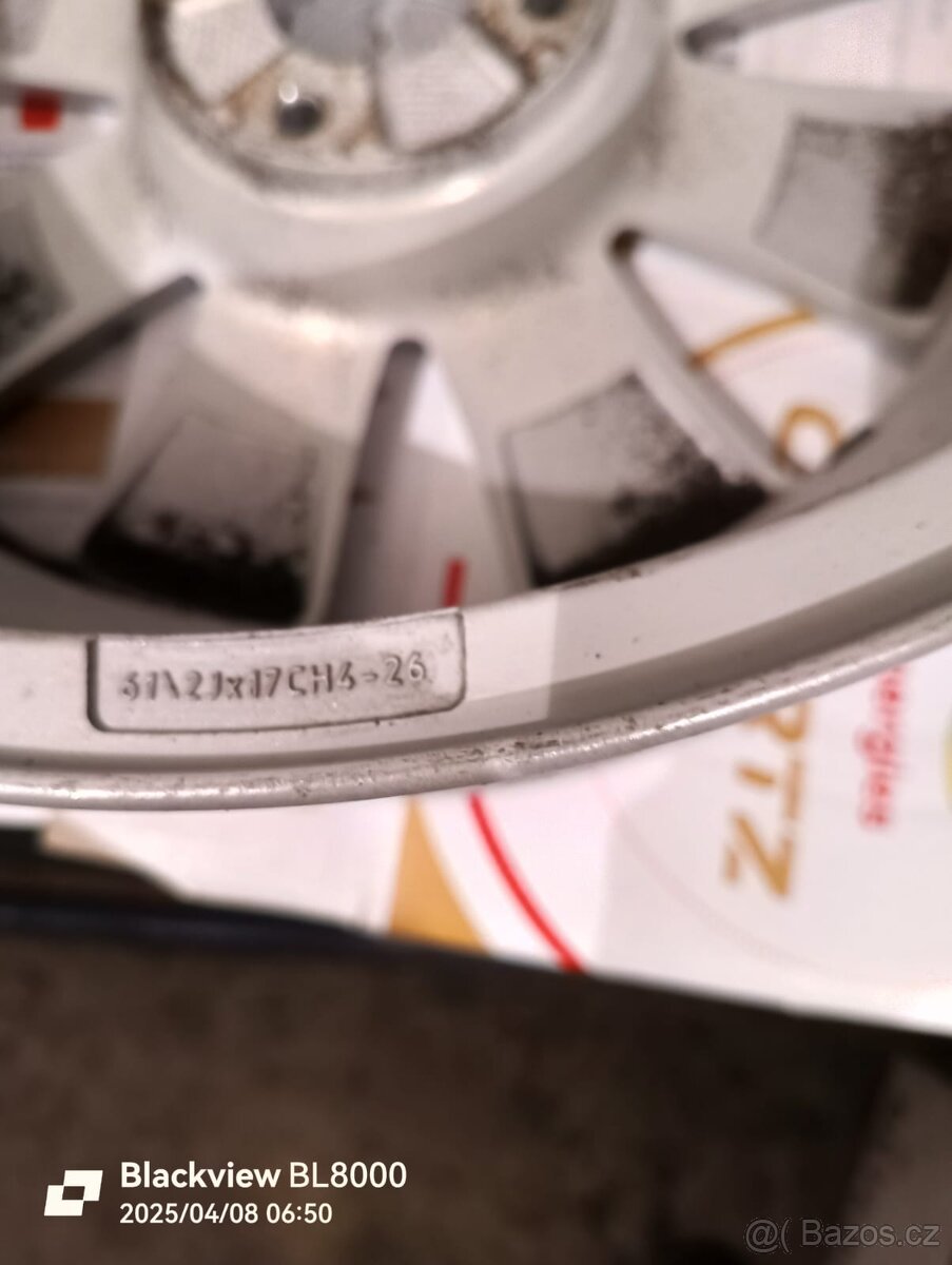ALU KOLA 4x108 6,5Jx17 Originál Citroën