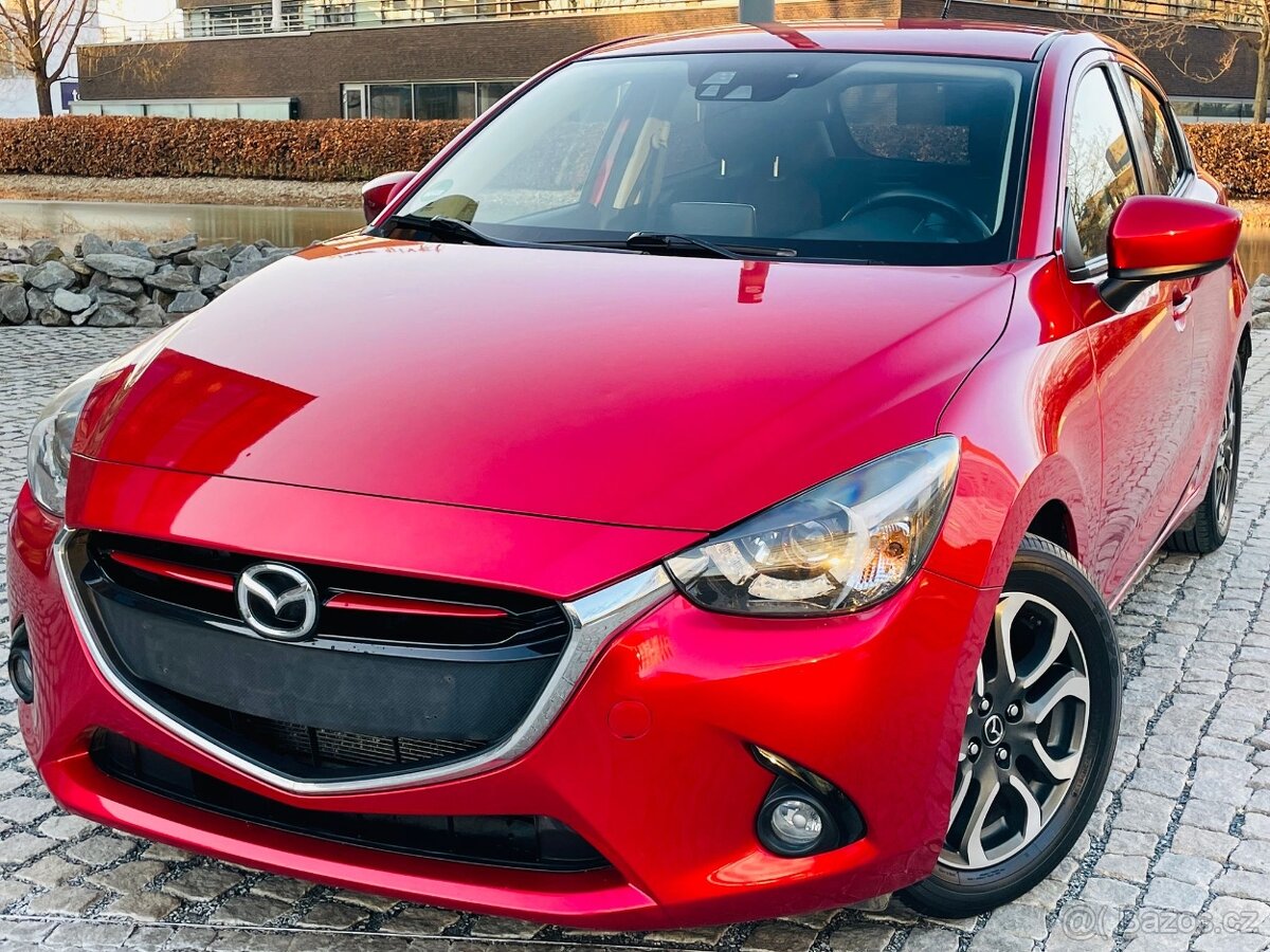 Mazda 2 85KW BENZÍN 1MAJITEL LED VÝHŘEV FACELIFT BEZ KOROZE