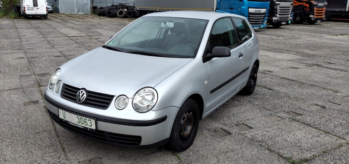 VW Polo 9N 1,2i 40kw 2004 nové rozvody 135t. km najeto