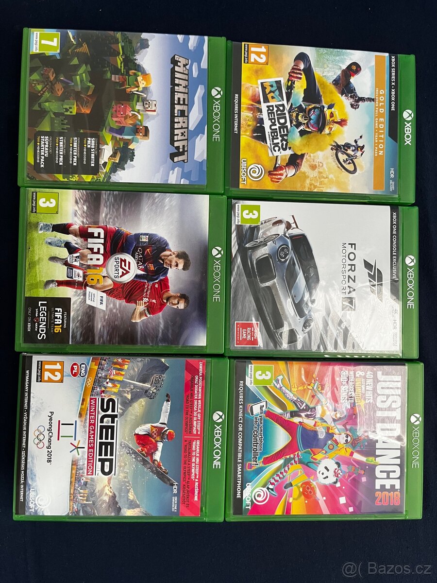 Prodam hry na xbox one