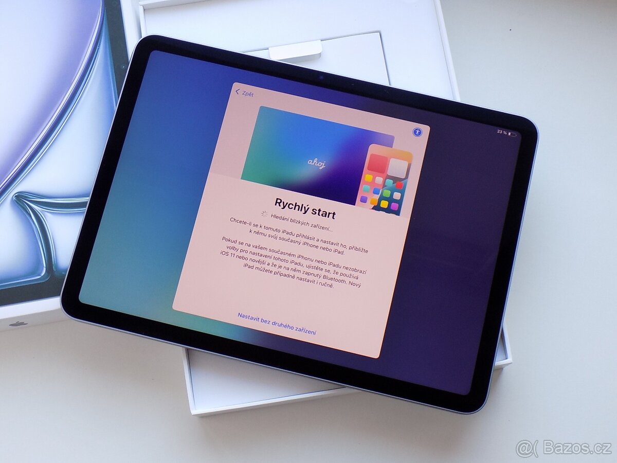 APPLE iPad Air 11" (2024) M2 128GB Wi-Fi Space grey -ZÁRUKA