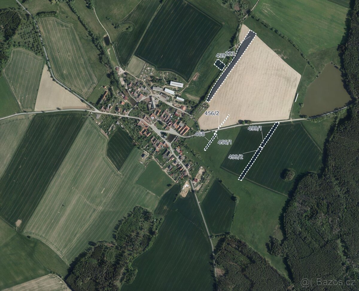 Zemědělská půda, prodej, Mysletice, Jihlava
