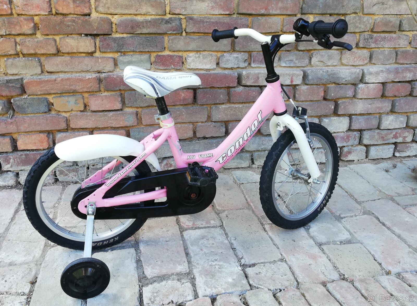 Dětské kolo Condor růžové, vel. 16