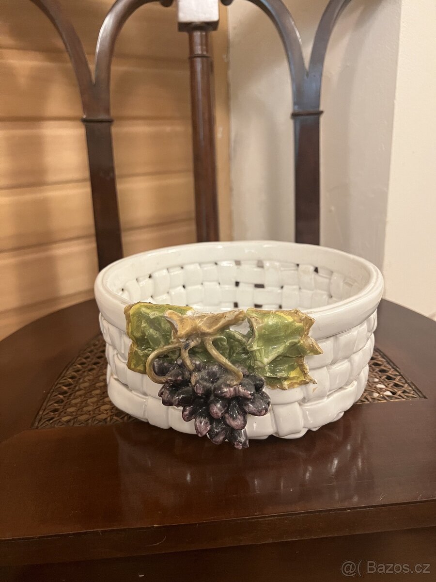 Porcelánová pletená mísa Itálie