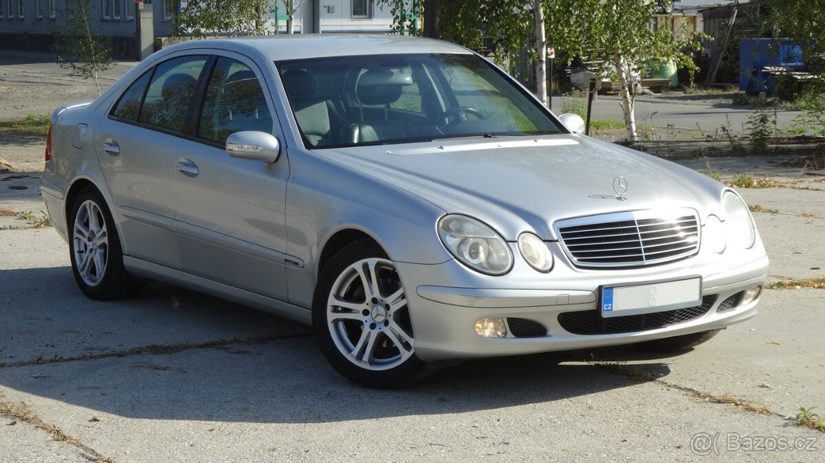 Mercedes-Benz E211 - E200 Kompresor LPG - Nové rozvody