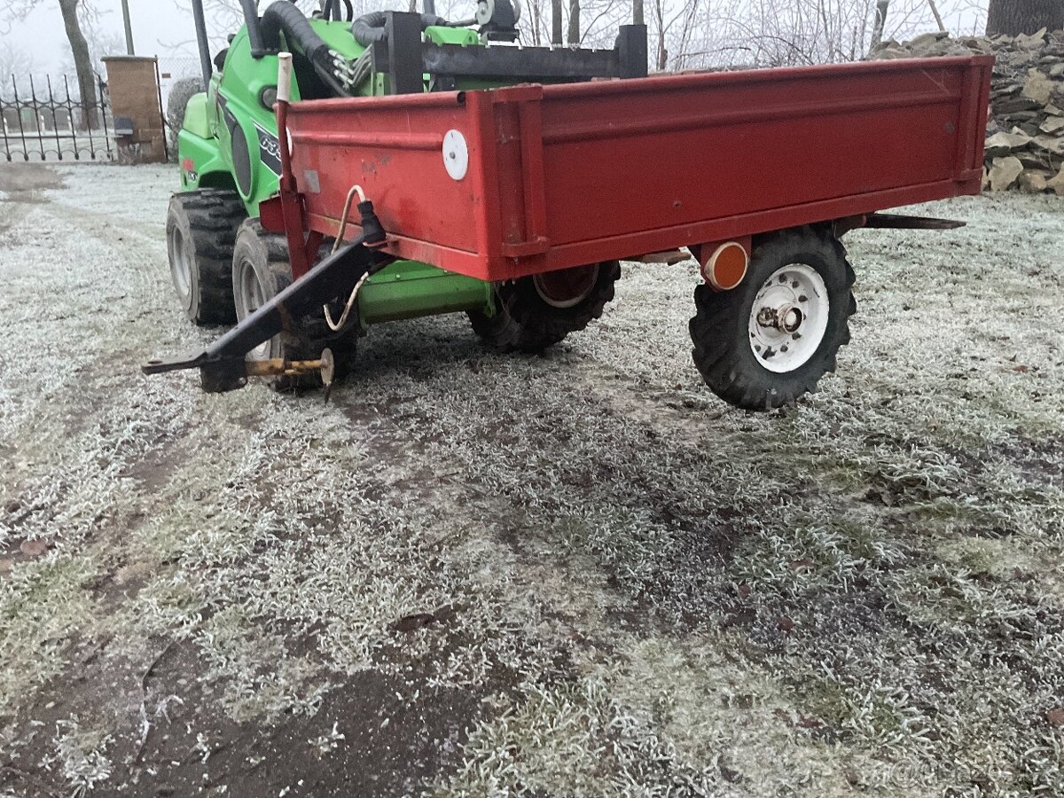 Prodám originál vozík na malotraktor MT8 mini