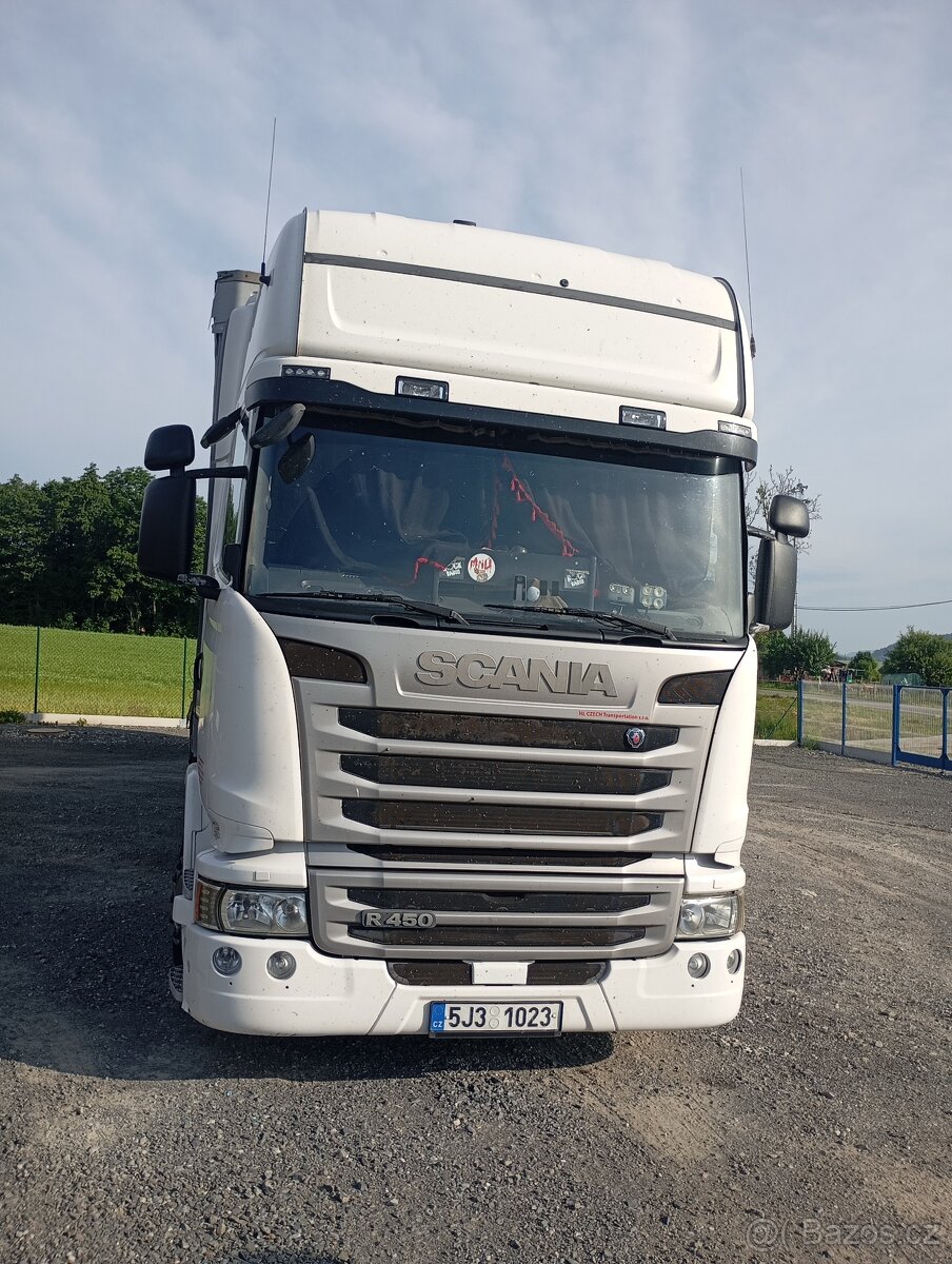 prodám tahač Scania  R450 rv.2015 lowedeck