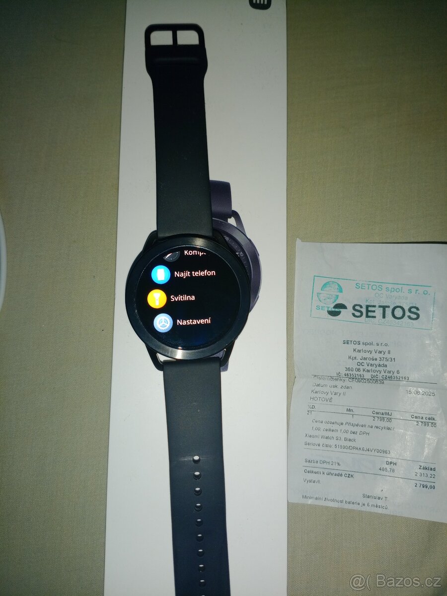 Hodinky Xiaomi watch s3