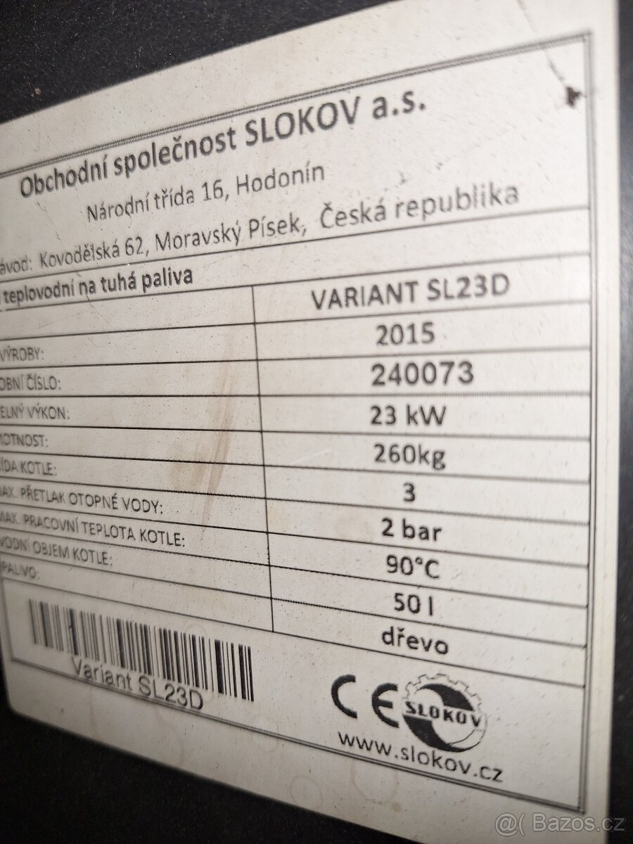 Kotel Slokov Variant SL23D