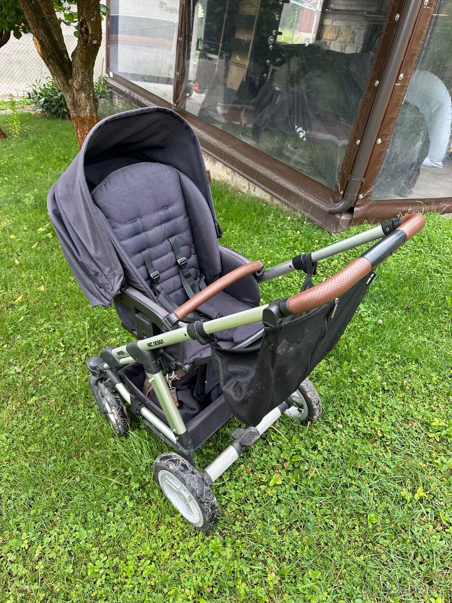 Kočárek ABC Viper 4 včetně korbičky