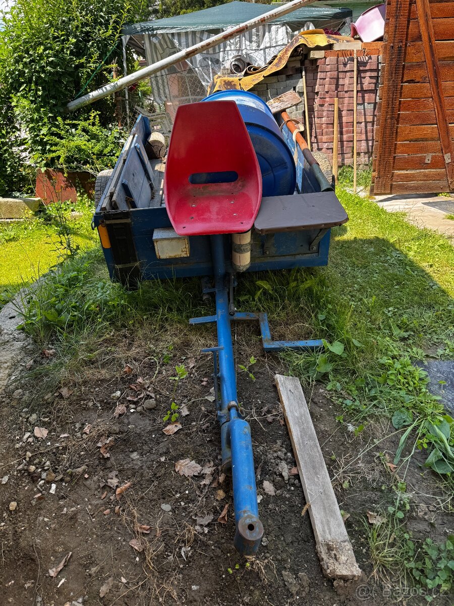 Kultivační traktor Tera + vozík