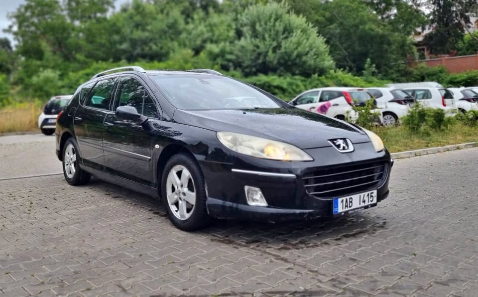 Peugeot 407 1.6HDi 80kW Kůže, Panorama Tažné Klima
