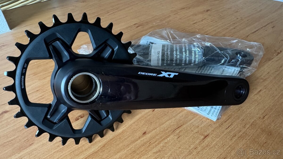 kliky Shimano Deore XT FC-M8100, včetně převodníku - NOVÉ