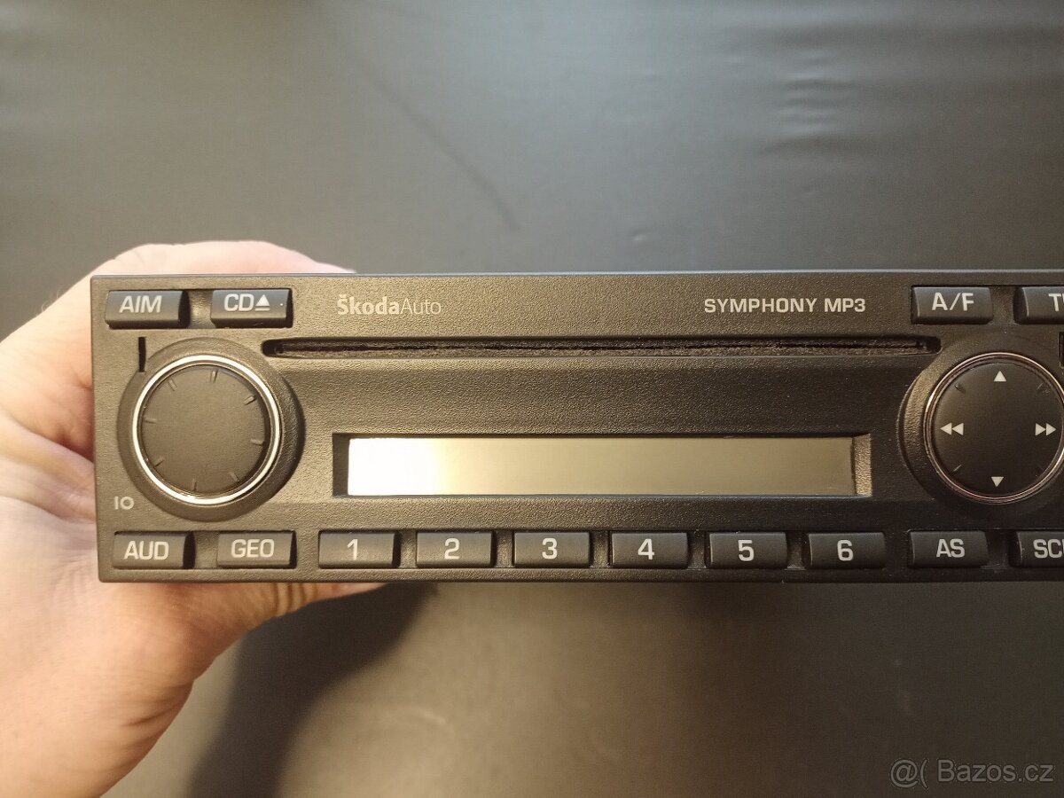 Autorádio škoda auto Symphony MP3