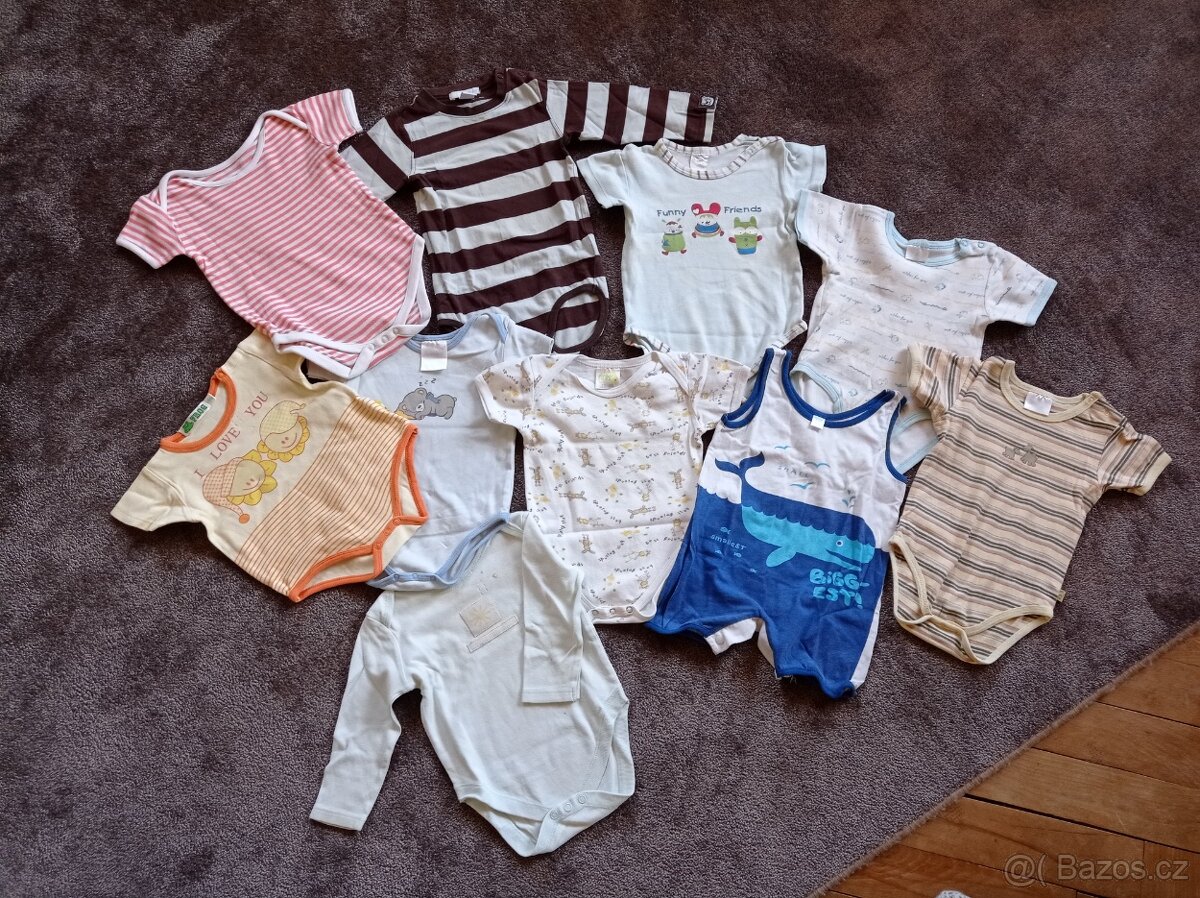 Body 74/80, 6-12 měs., 9-12 měs.