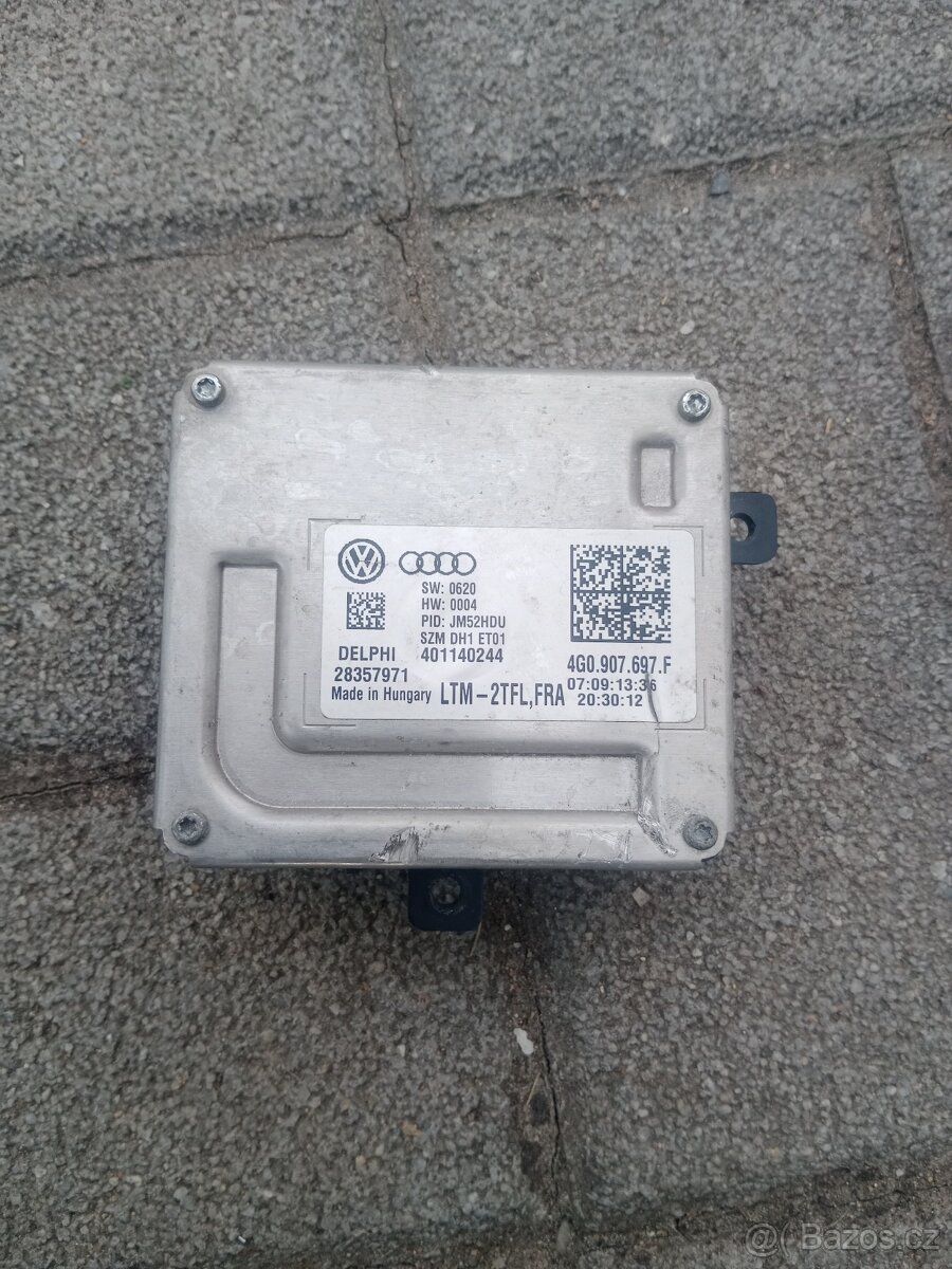 Řídící jednotka xenonu 4G0907697 F