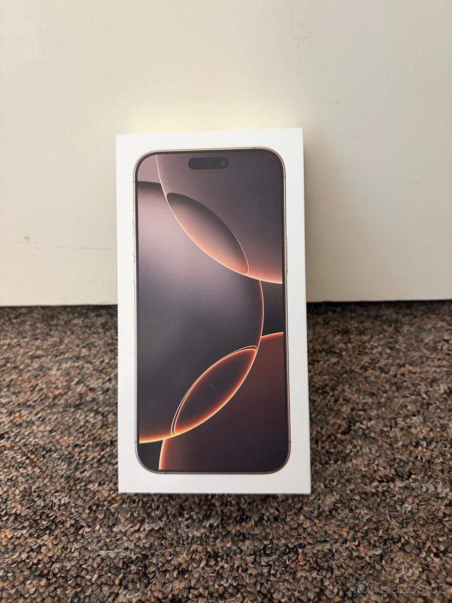 Apple iPhone 16 Pro Max 512gb Desert. TOP stav. Rok zaruka