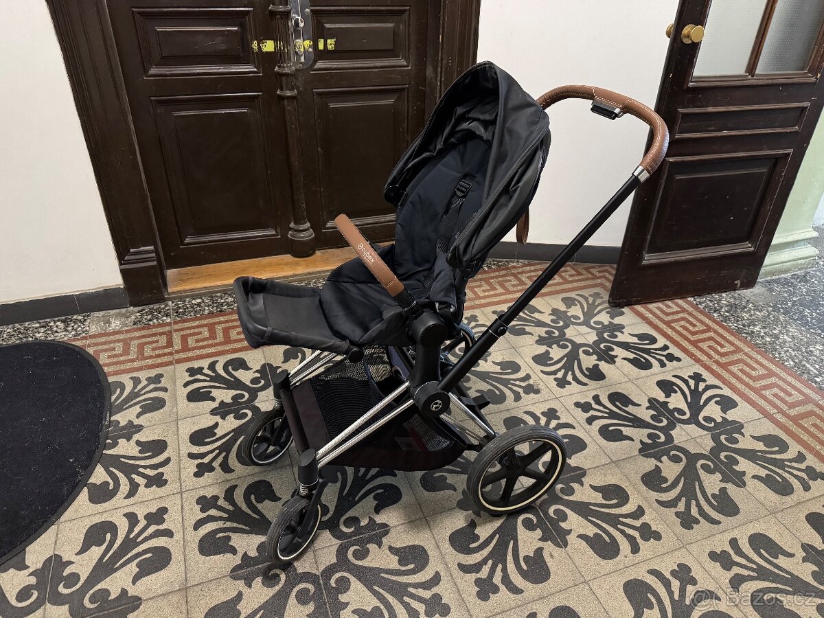 Kočárek Cybex Priam Silver/Black 2022 - pouze sportovní část