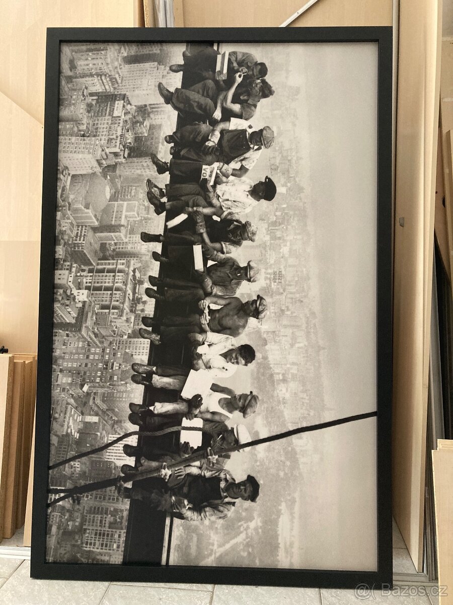 Obraz Dělníci na traverze