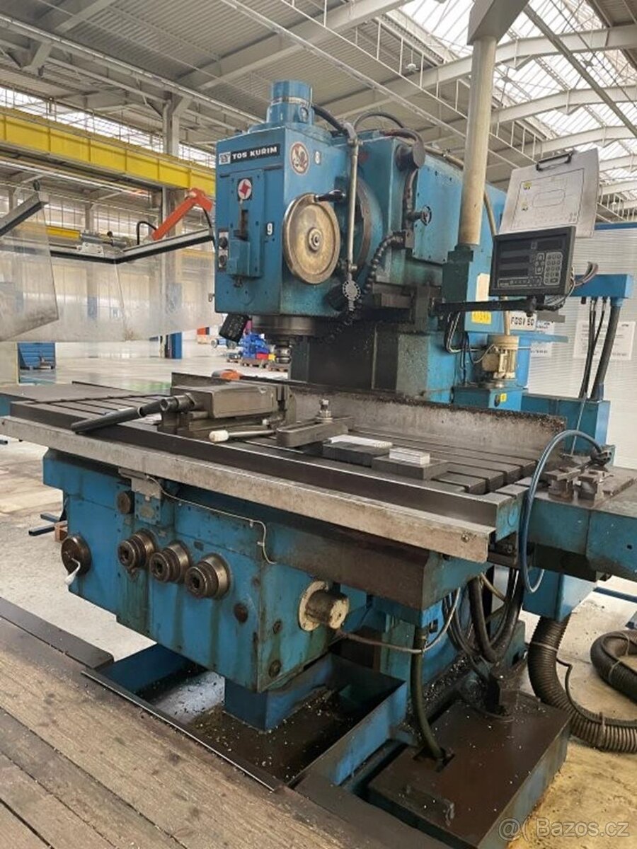 Vertikální frézka TOS FGSV 50