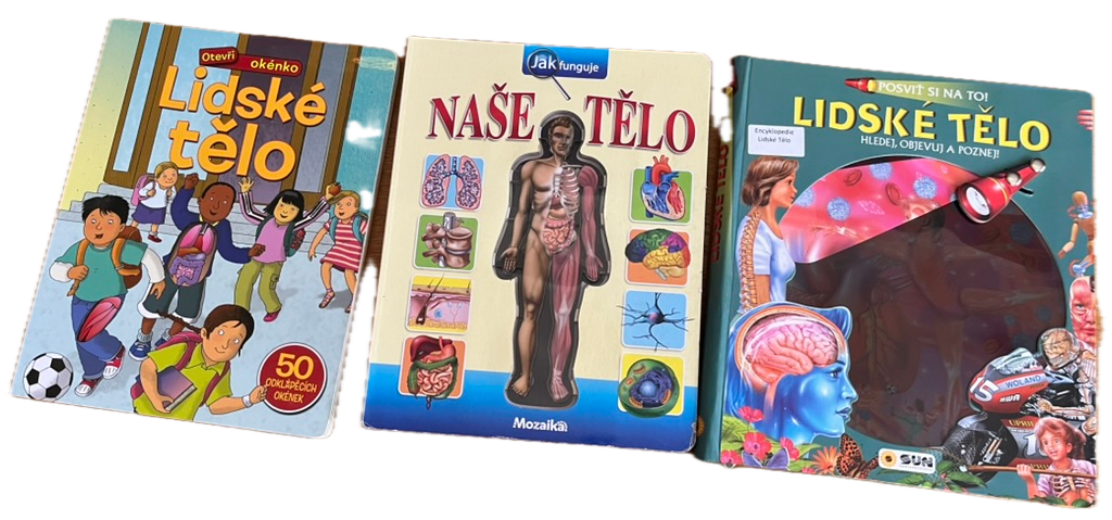Knihy o lidském těle