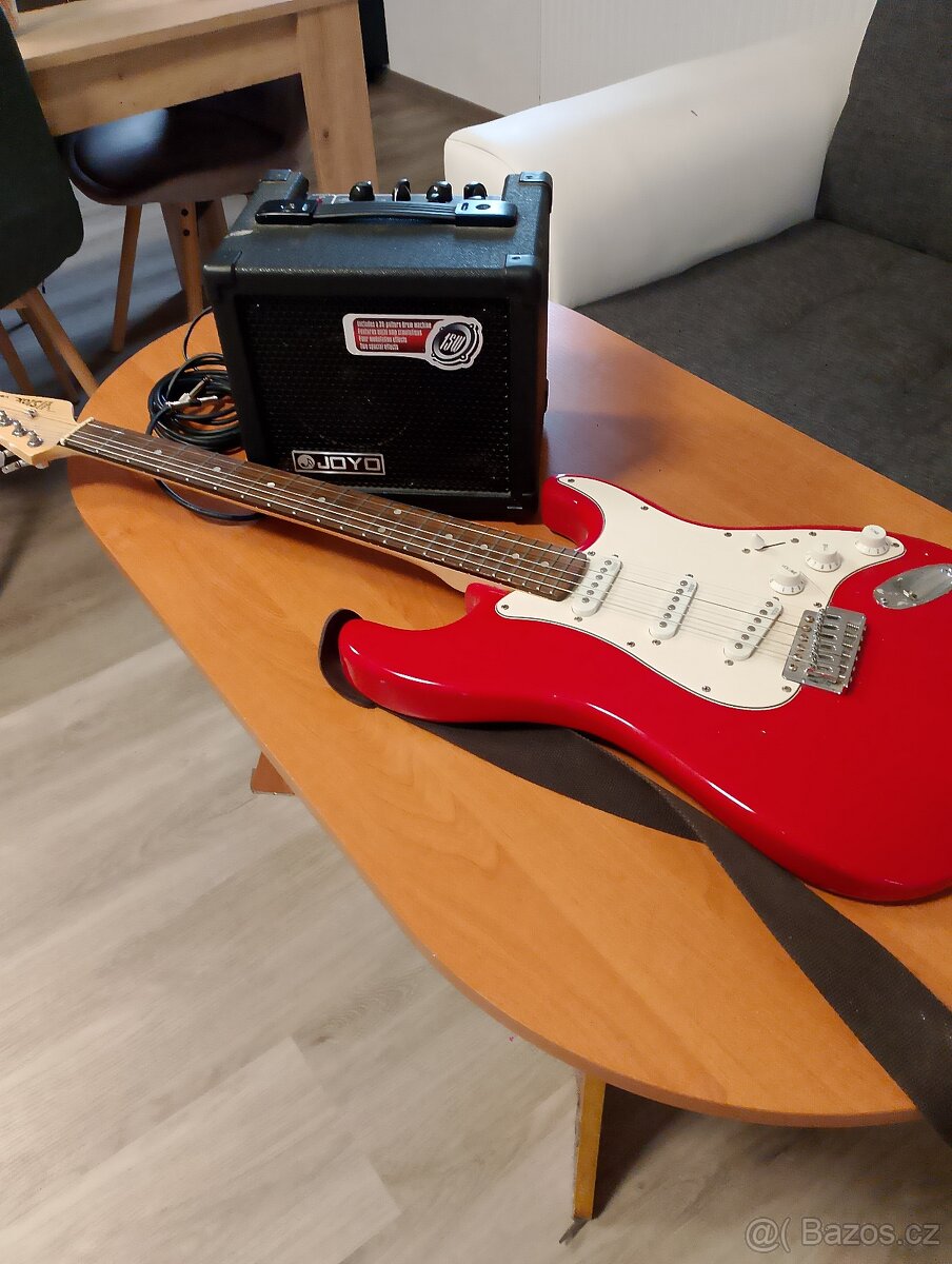 Elektrická kytara a kombo
