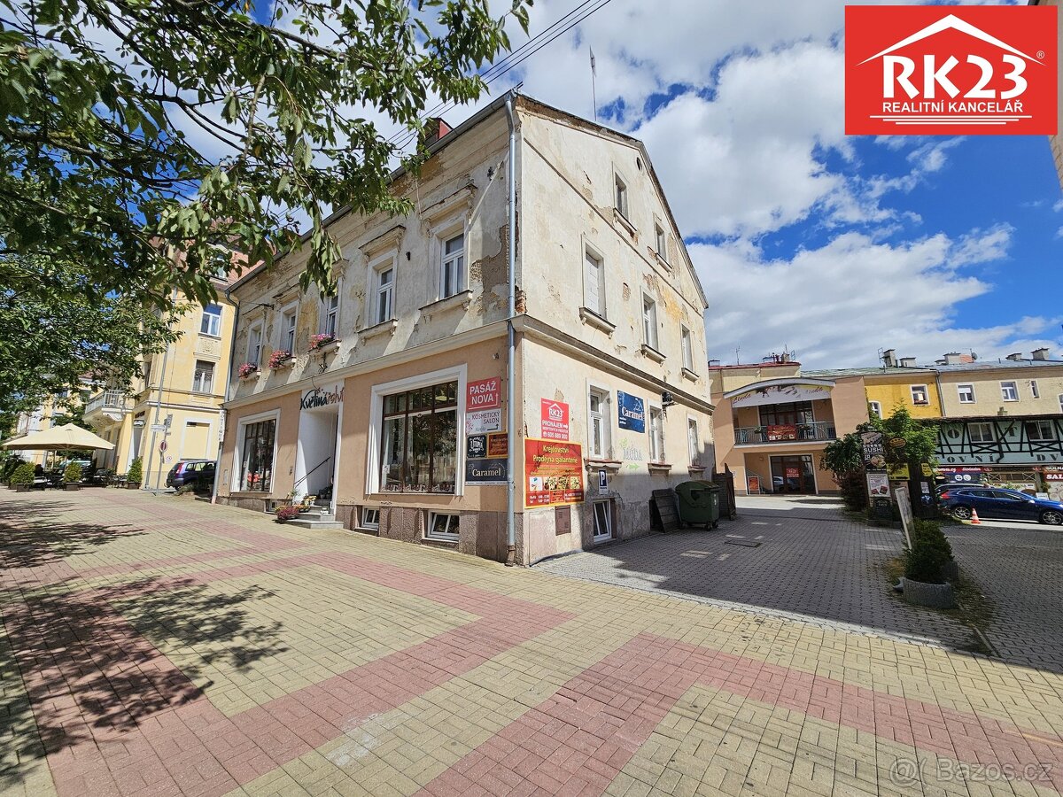 Pronájem, Obchodní prostor, Mariánské Lázně, ul. Hlavní tříd