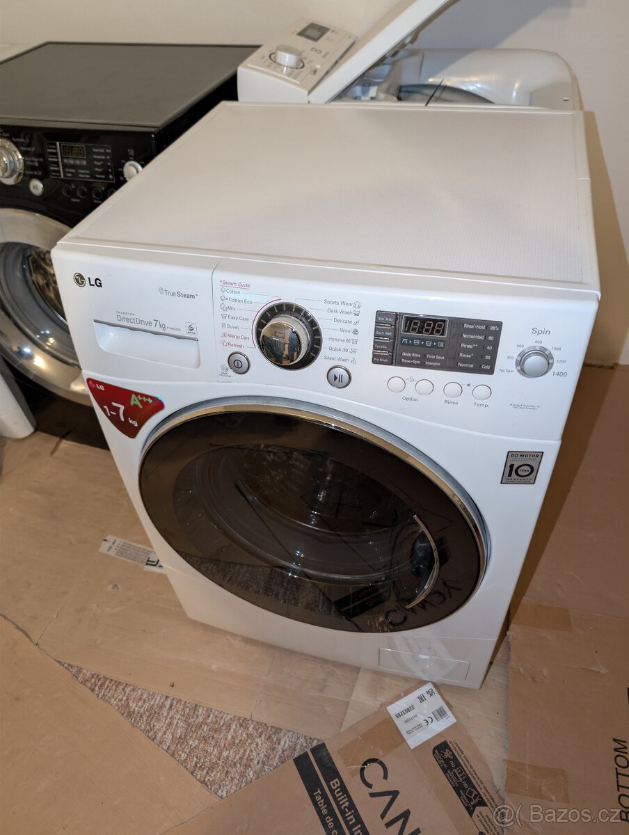 Pračka LG F1480QDS na 7 kg prádla