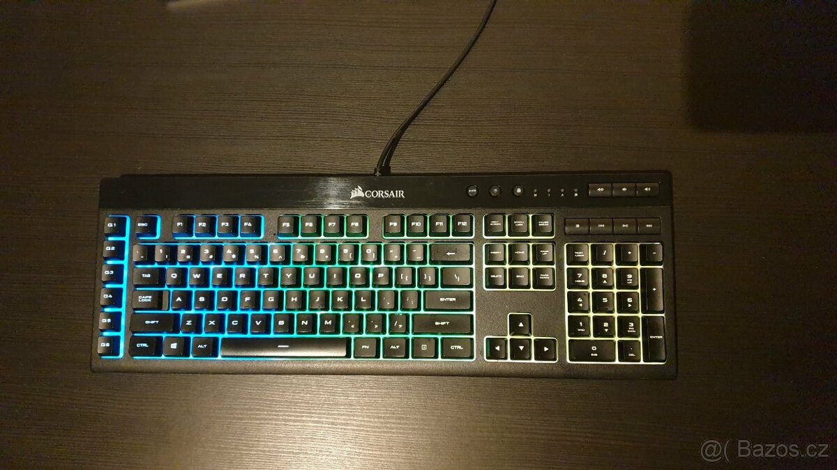 Klávesnice Corsair K55 RGB LED