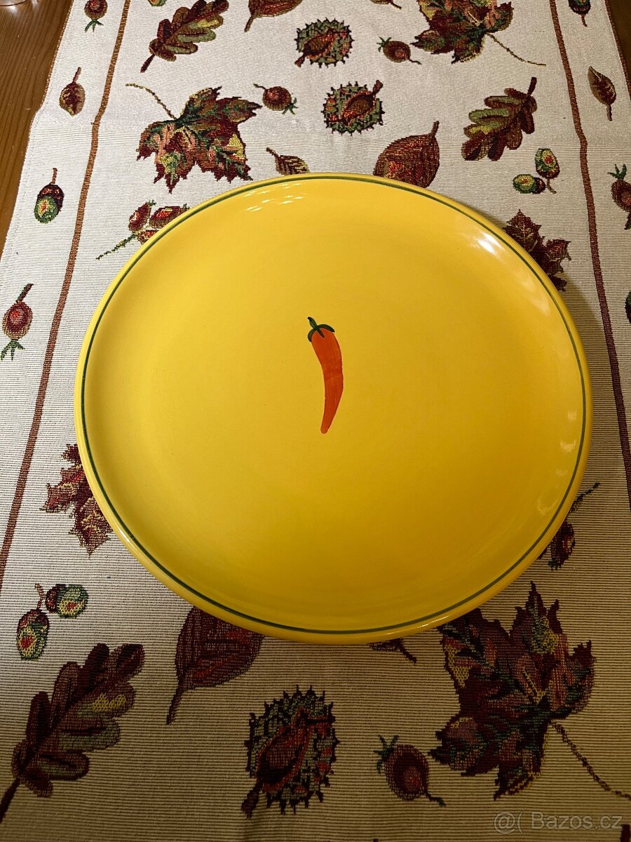 Velký servírovací talíř / talíř na pizzu