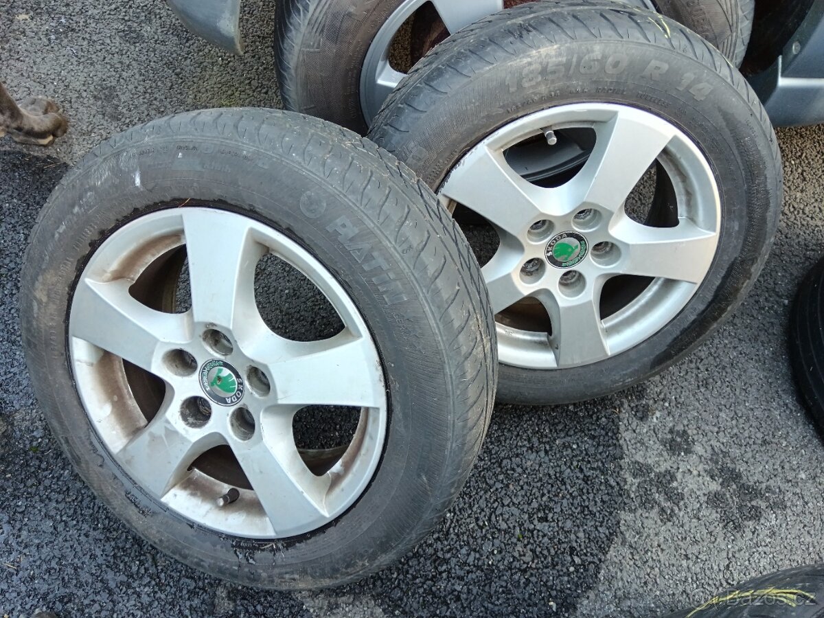 Alu kola Škoda Fabia