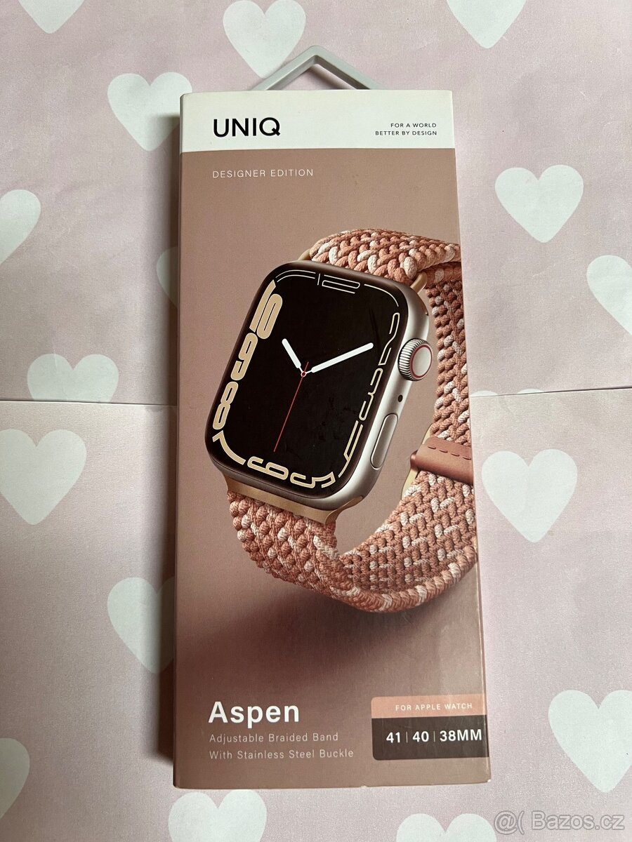 Řemínek Uniq Aspen Designer Edition na Apple Watch41/40/38mm