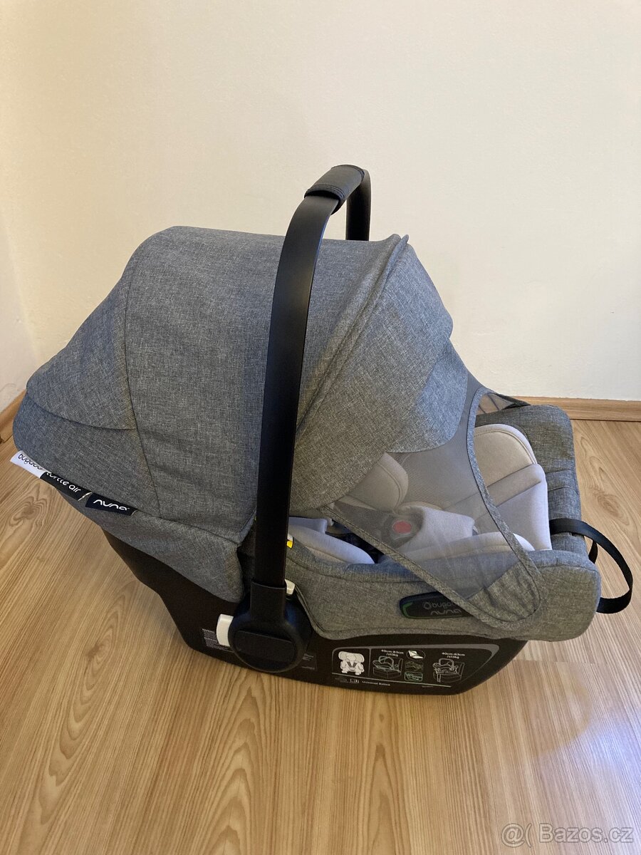 Bugaboo Turtle Air by Nuna | GREY (2023)