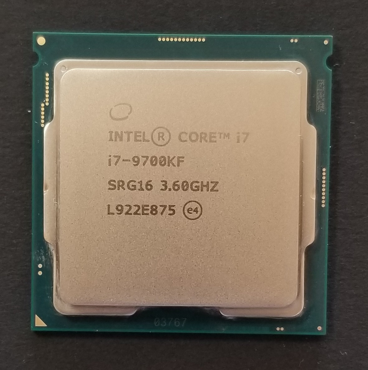 Procesor Intel Core i7-9700KF FCLGA1151 Coffee Lake CPU
