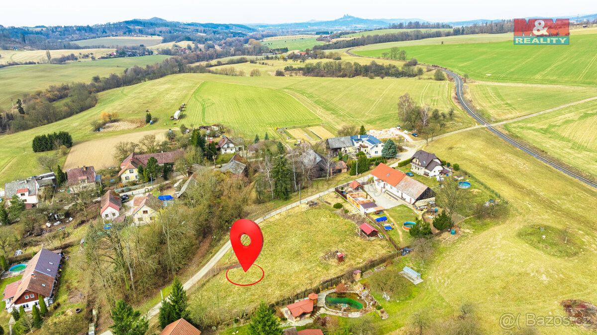 Prodej pozemku k bydlení, 1397 m², Jinolice