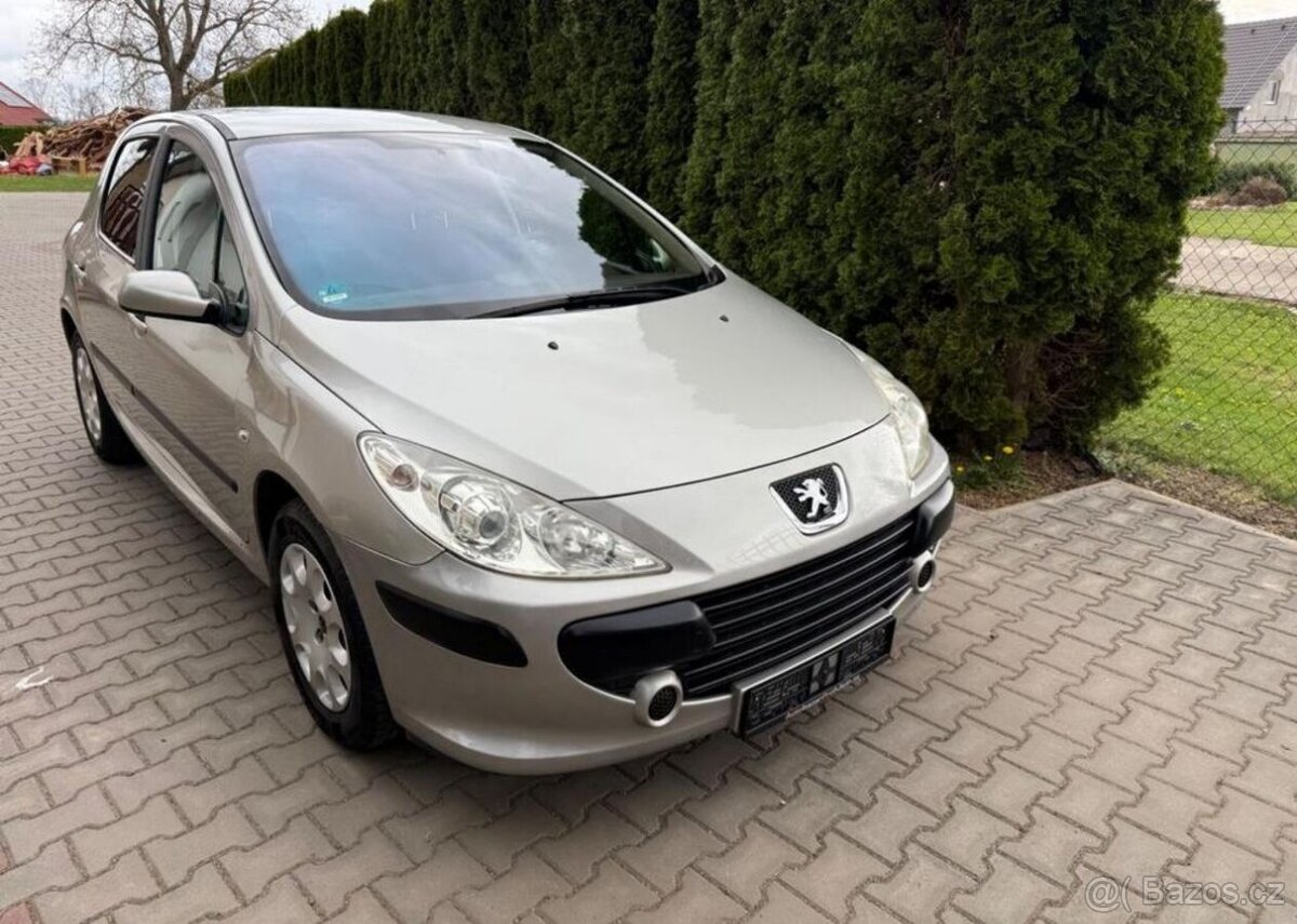 Peugeot 307 1,6i serviska , klima ,1 Majit benzín