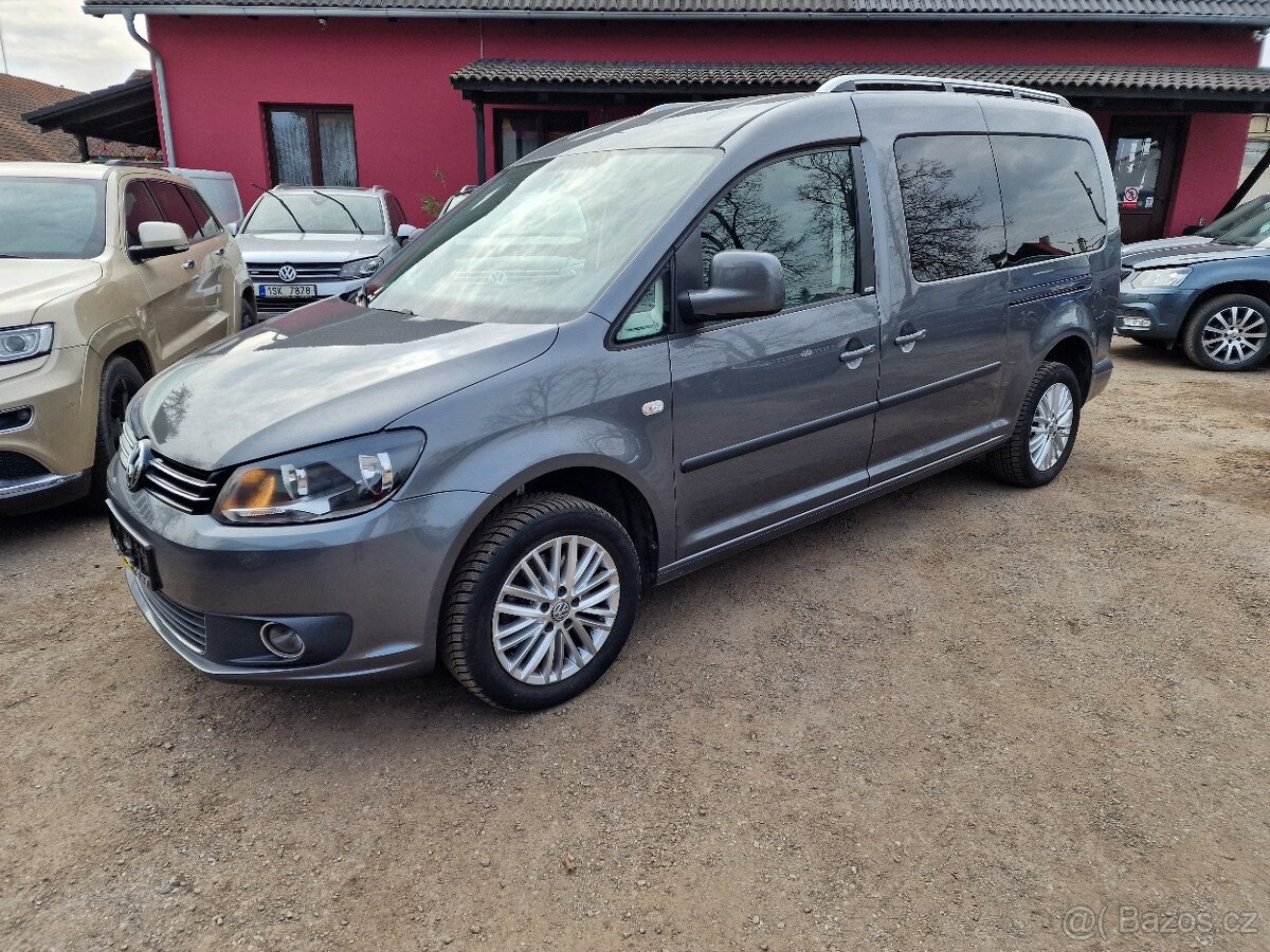 Volkswagen CADDY MAXI 1,6TDI CUP 7MÍST TEMPOMAT