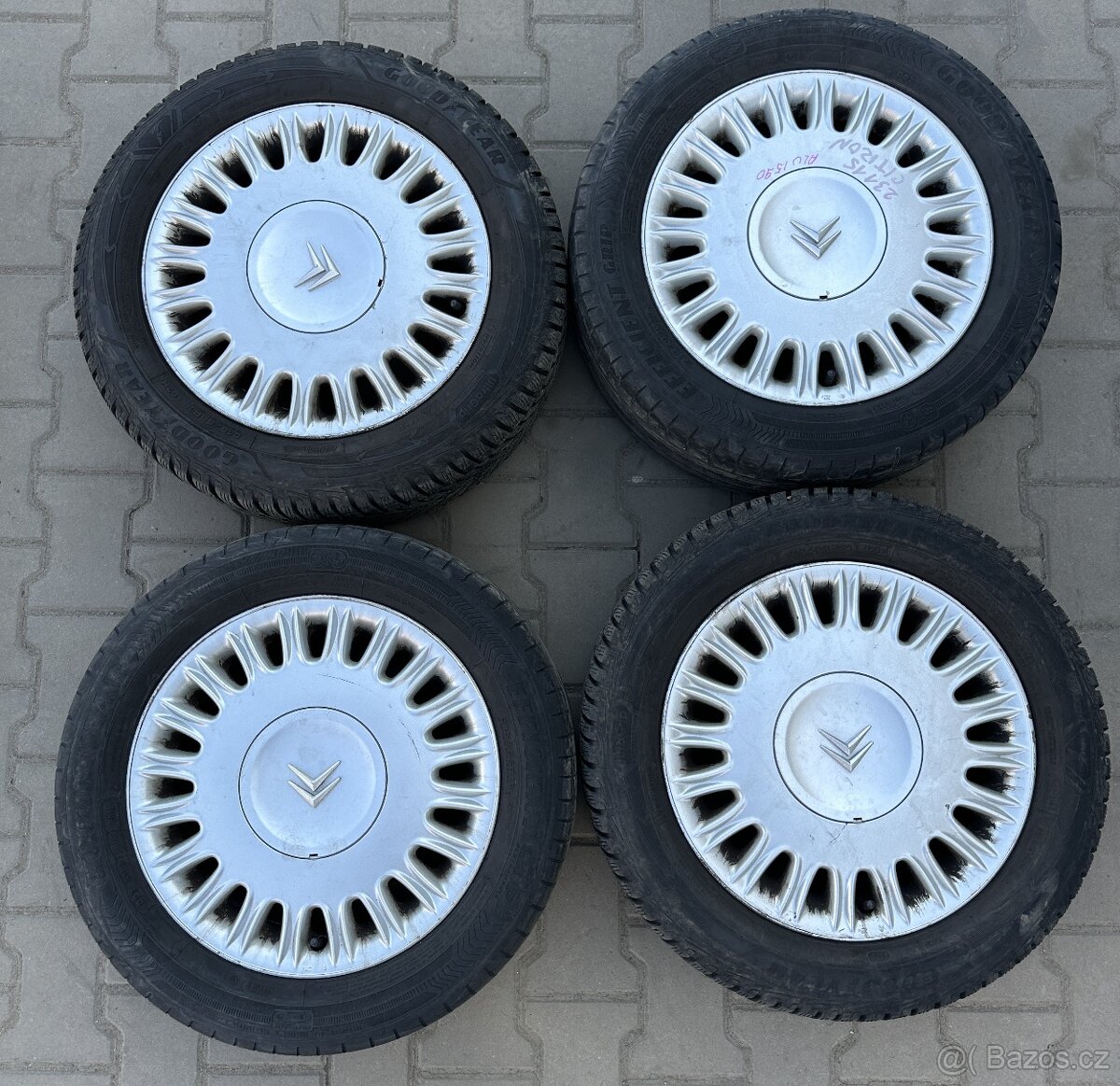Prodám ALU kola Citroen č. 1590