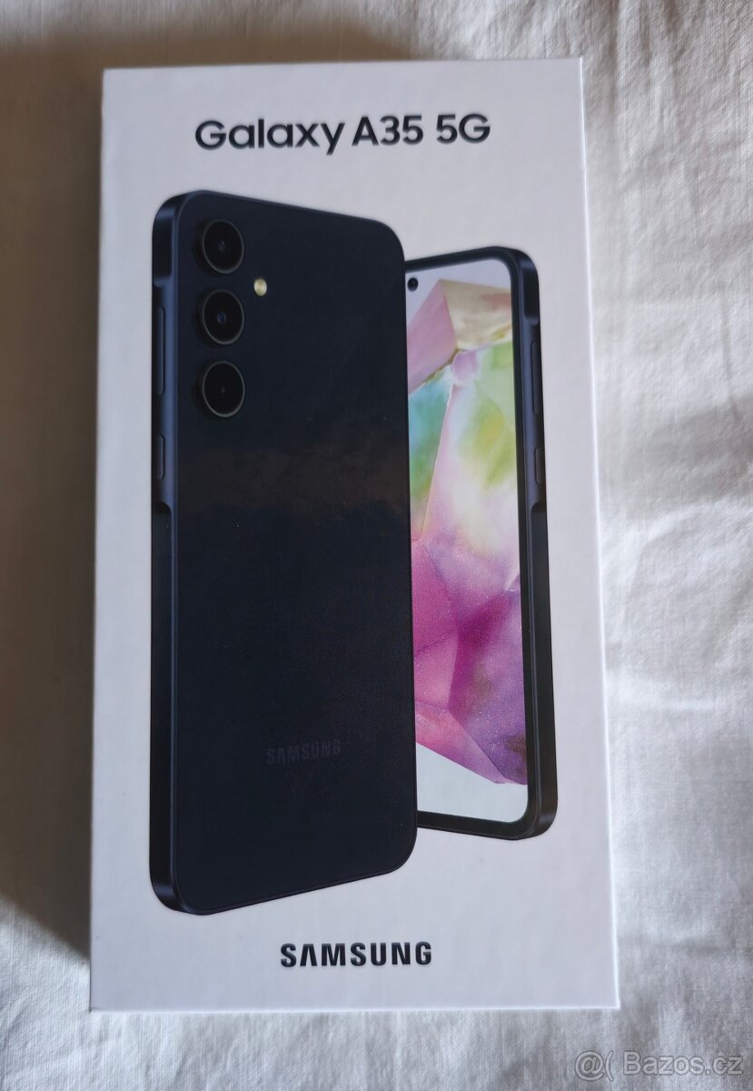 Samsung Galaxy A35 5G 6GB/128GB Modročerný + Faktura