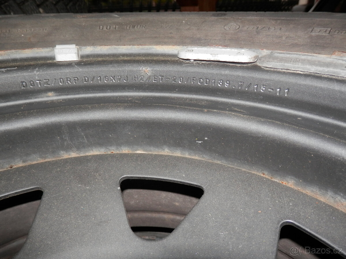 Toyota Hilux do 2005,LandCruiser kola 16"DOTZ Dakar