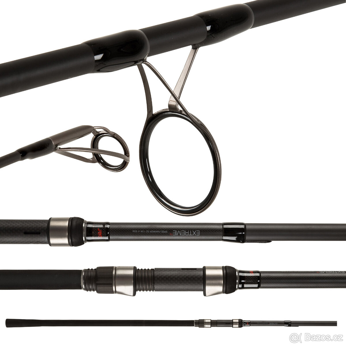 2.Nové JRC Extreme TX 50 Rods 12ft 3.25lb.CENA ZA DVA KUSY..