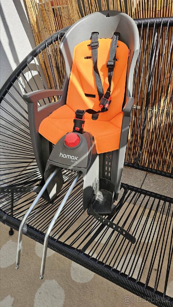 Dětská cyklosedačka Hamax Siesta – jako nová, Brno