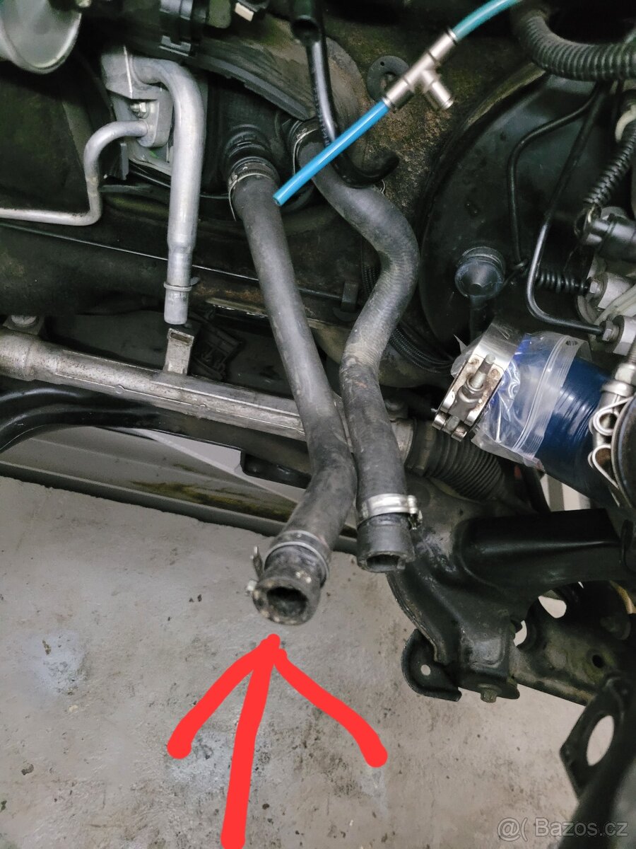 Prodám originální hadici na vodu T-jet Fiat / Abarth
