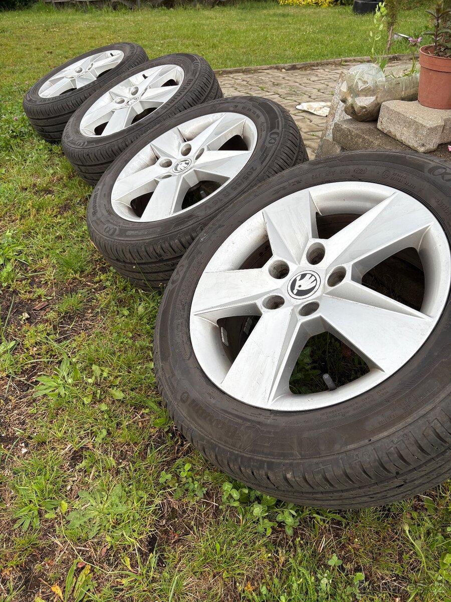 Alu R16/7mm pneu letní