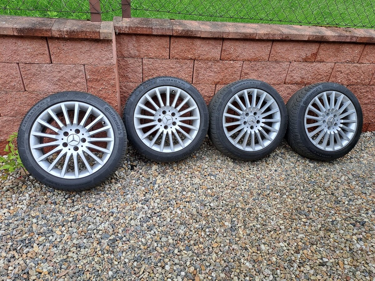 alu disky Mercedes Benz zimní sada