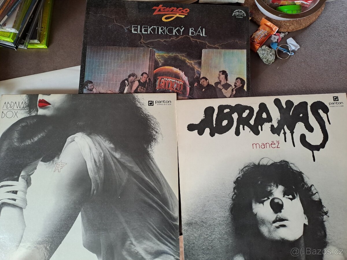 3 x vinyl - Abraxas, Tango