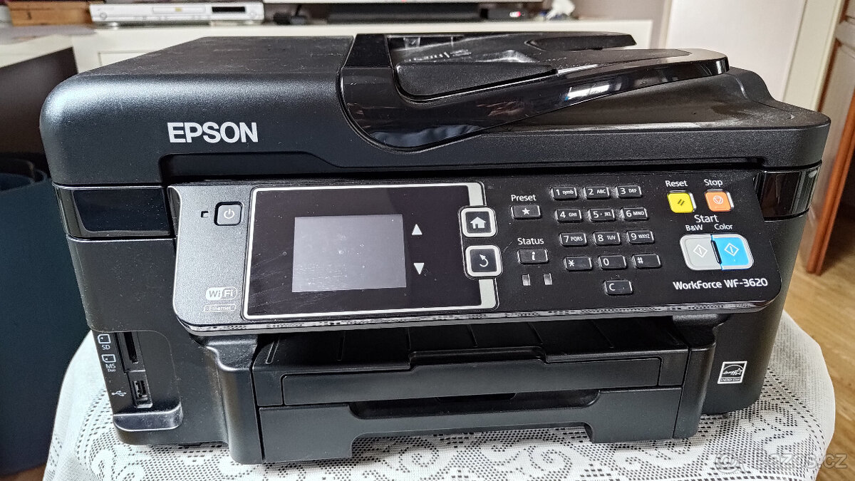 Multifunkční barevná inkoustová tiskárna Epson WF-3620