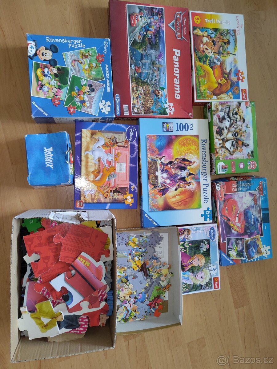 Daruji několik sad puzzle
