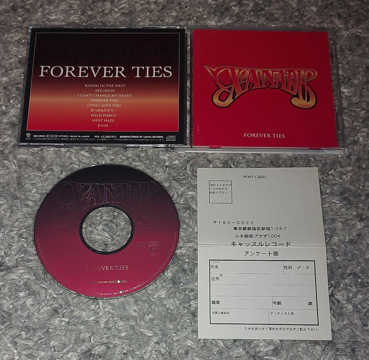 CD Xanadu - Forever Ties - Japan Press