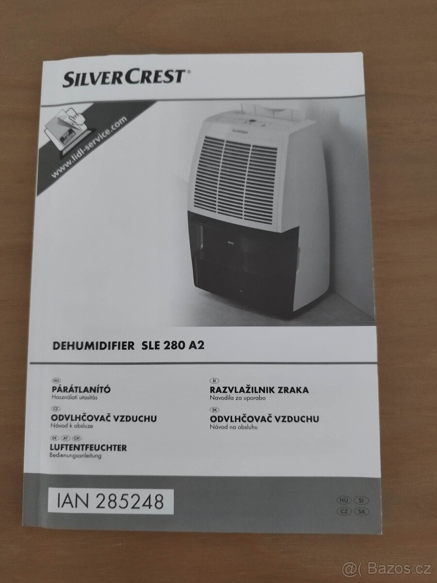 Odvlhčovač vzduchu SILVESTR CREST